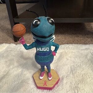 Charlotte Hornets Hugo‎ Mascot NBA Basketball Bobblehead Breast Cancer 2014